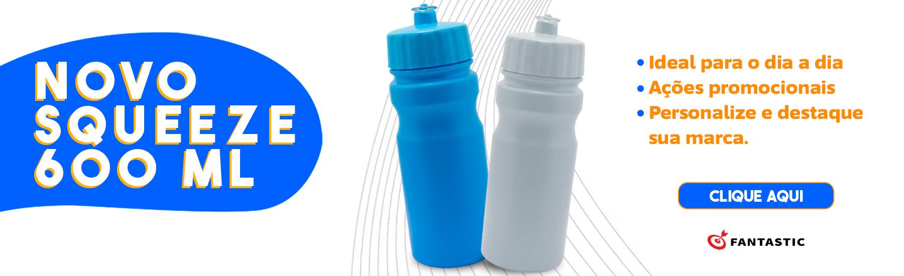 Novidade - Squeeze 600 ml