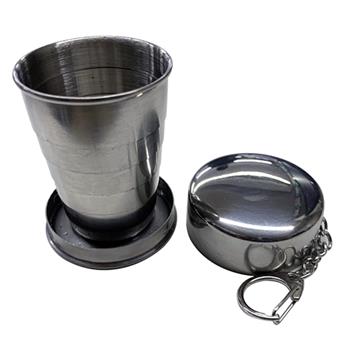 Copo de Aço Inox Retrátil