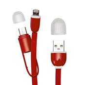 Cabo de Dados 3 em 1 com Chaveiro