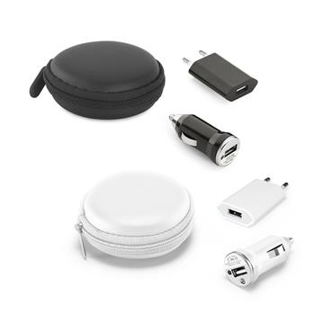 Kit de Adaptadores USB Confeccionados em ABS