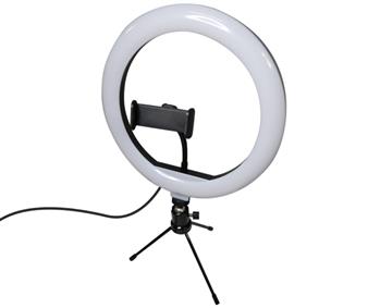 Iluminador Ring Light 10 Polegadas com Tripé