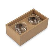 Conjunto de Xícaras de Vidro Borossilicato - CV300