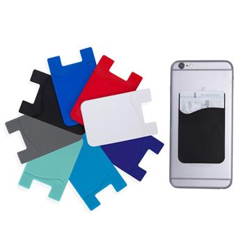 Adesivo Porta Cartão de Silicone para Celular - 14000