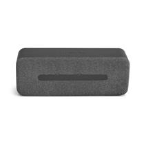 Caixa de Som com Microfone em Tecido Texturado