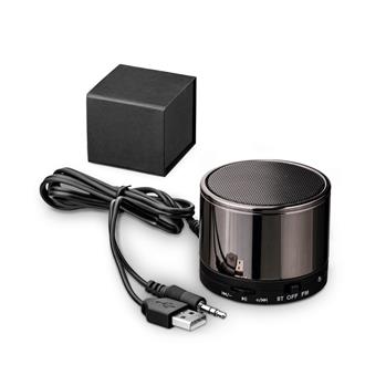 Caixa de Som com Microfone com Transmissão por Bluetooth
