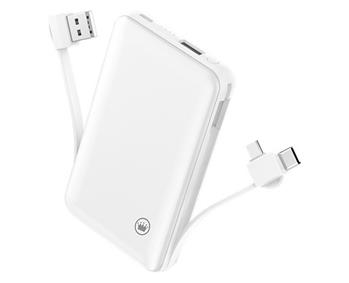 Power Bank Slim Com Cabo Removível 6800MAHH