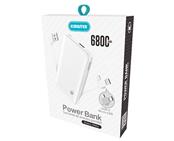Power Bank Slim Com Cabo Removível 6800MAHH