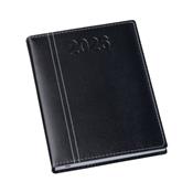 Agenda Diária 2026 Lisa Preta com Costura - 106L