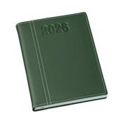 Agenda Diária 2026 Lisa Verde com Costura - 109L