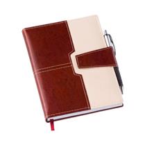 Agenda Executiva Marrom c/ Fecho de Imã e Sup. p/ Caneta - 197L