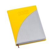 Agenda Metalizada Amarelo com Prata - 203L