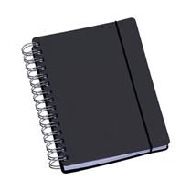 Agenda Compacta Wire-o Lisa Preta - 222L