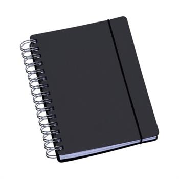 Agenda Compacta Wire-o Lisa Preta - 222L