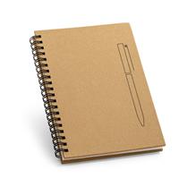 Caderno B6 em Papel Kraft - 93419