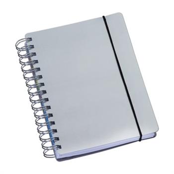 Agenda Compacta Wire-o Lisa Prata - 224L