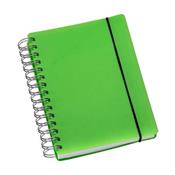 Agenda Compacta Wire-o Lisa Verde - 226L