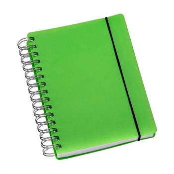 Agenda Compacta Wire-o Lisa Verde - 226L