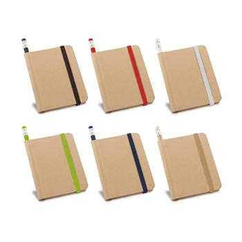 Caderno A7 com Capa Rígida de Papel - 53422