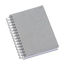 Agenda Diária 2026 Wire-o Metalizada Lisa Prata - 282L