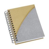 Agenda Wire-o Metalizada Ouro com Prata - 415L