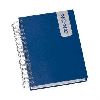 Agenda Diária 2026 Wire-o Capa Prime Azul - 501L