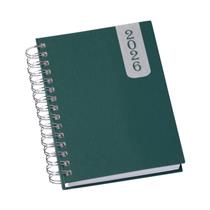 Agenda Diária 2026 Wire-o Capa Prime Verde - 504L
