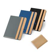 Caderno A5 em Cortiça com Páginas Pautadas - 93593