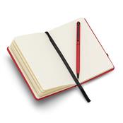 Kit Executivo com Caderneta tipo Moleskine e Caneta em Estojo de Papelão