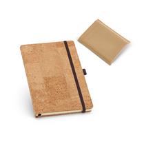 Caderno A5 em Cortiça com Páginas Lisas - 93730