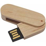 Pen Drive 4GB Bambu Giratório - 00033-4GB