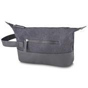 Necessaire Nylon com detalhes em Couro Sintético - 13987