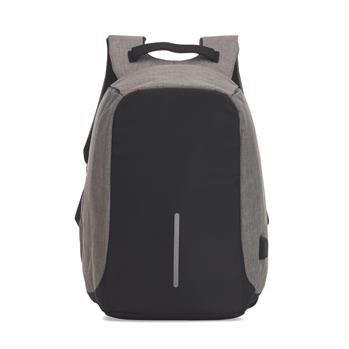 Mochila Poliéster Anti-Furto USB - 14290