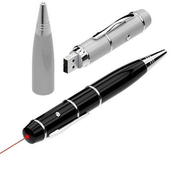Caneta Pen Drive 32GB e Laser - 007V1-32GB