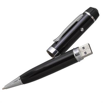 Caneta Pen Drive 4GB e Laser - 007V2-4GB