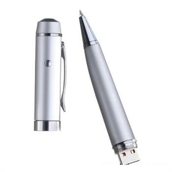 Caneta Pen Drive 32GB e Laser - 007V2-32GB