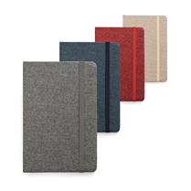 Caderno A5 em Tecido Poliéster - 93591