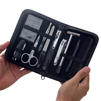 Kit Manicure Masculino 10 Peças - 12221