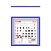 Folhinha Comercial Grande Azul com Vareta - 51LG