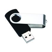 Pen Drive Giratório Metálico 4GB - 00016-SM