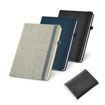 Caderno A5 em Canvas (Poliéster) - 93725