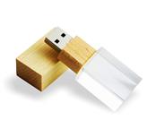 Pen Drive de Cristal Bambu 4GB - 00064-4GB