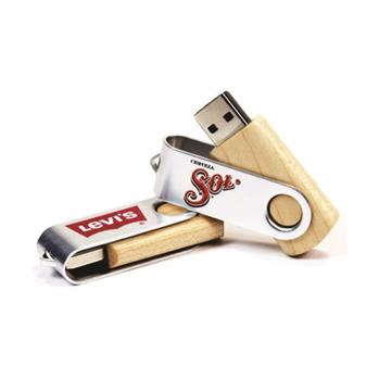 Pen Drive Ecológico Giratório SM - PDEG-8GB