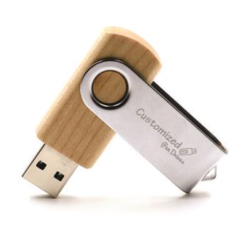 Pen Drive Ecológico Giratório SM - PDEG-64GB