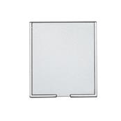 Espelho plástico Retangular Sem Aumento - 00250