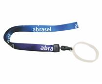 Cordão para Copo com Borracha Transparente e Engate