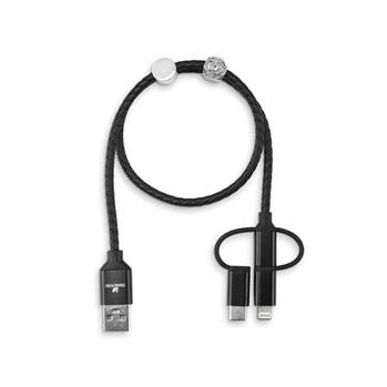 Cabo USB/micro USB/lightning - 43060