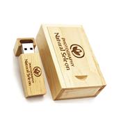 Conjunto Estojo e Pen Drive Bambu - 069-4GB