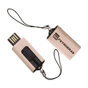 Pen Drive Ecológico Retrátil - PDER-4GB