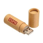 Pen Drive Ecológico Tubo Com Tampa - PDETT-4GB