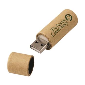 Pen Drive Ecológico Tubo Com Tampa - PDETT-16GB